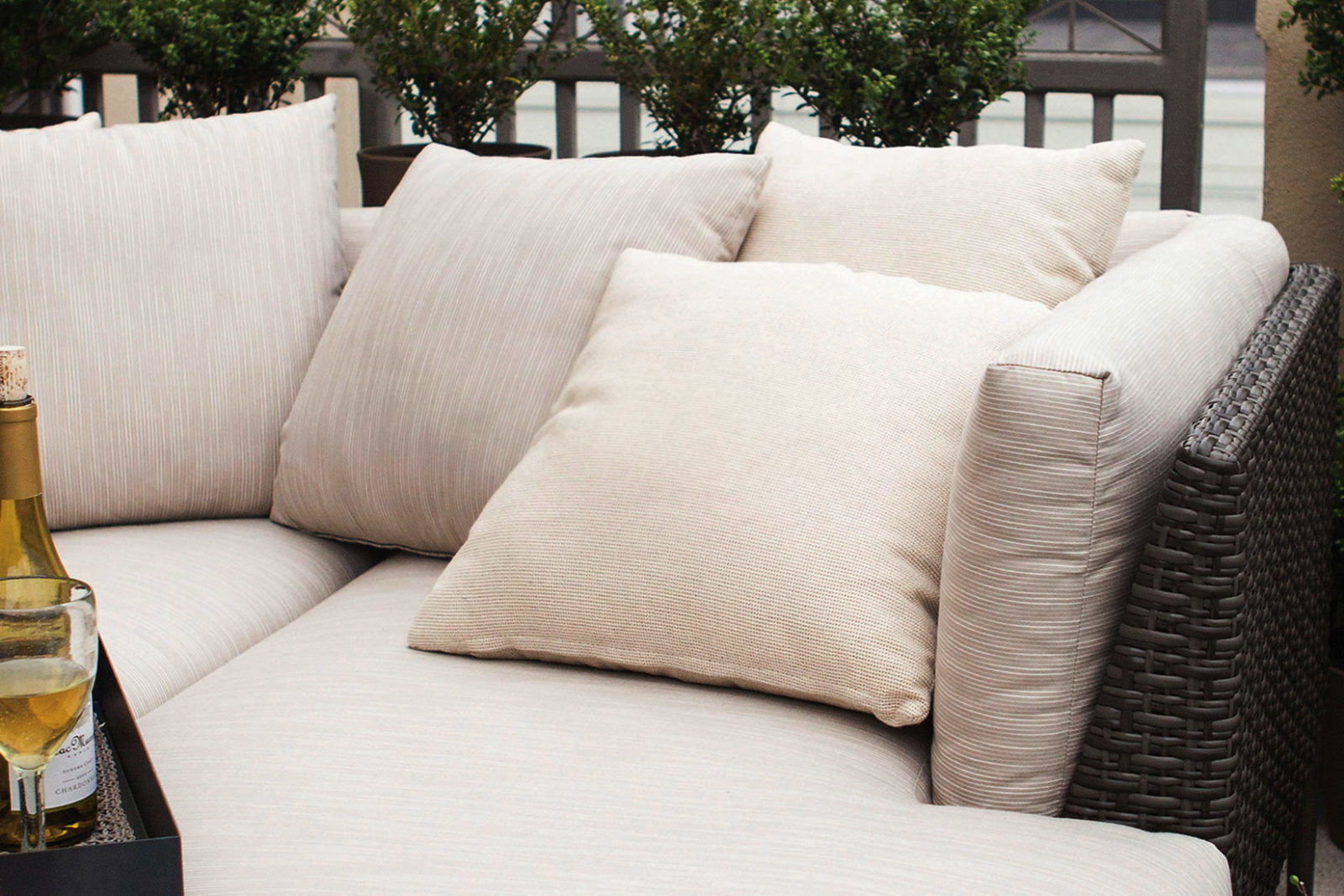 White Furniture Cushions