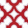 Trellis Crimson
