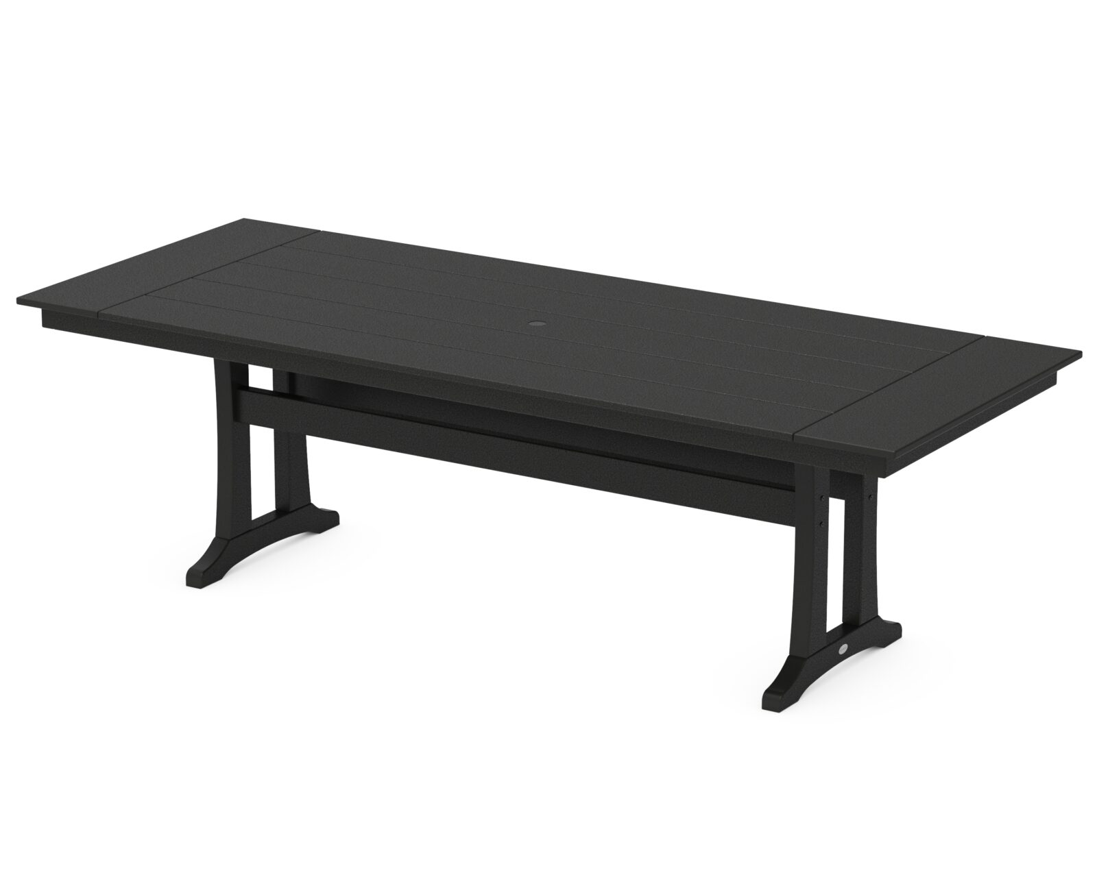 POLYWOOD® Farmhouse Trestle 38" x 96" Dining Table - Image 4