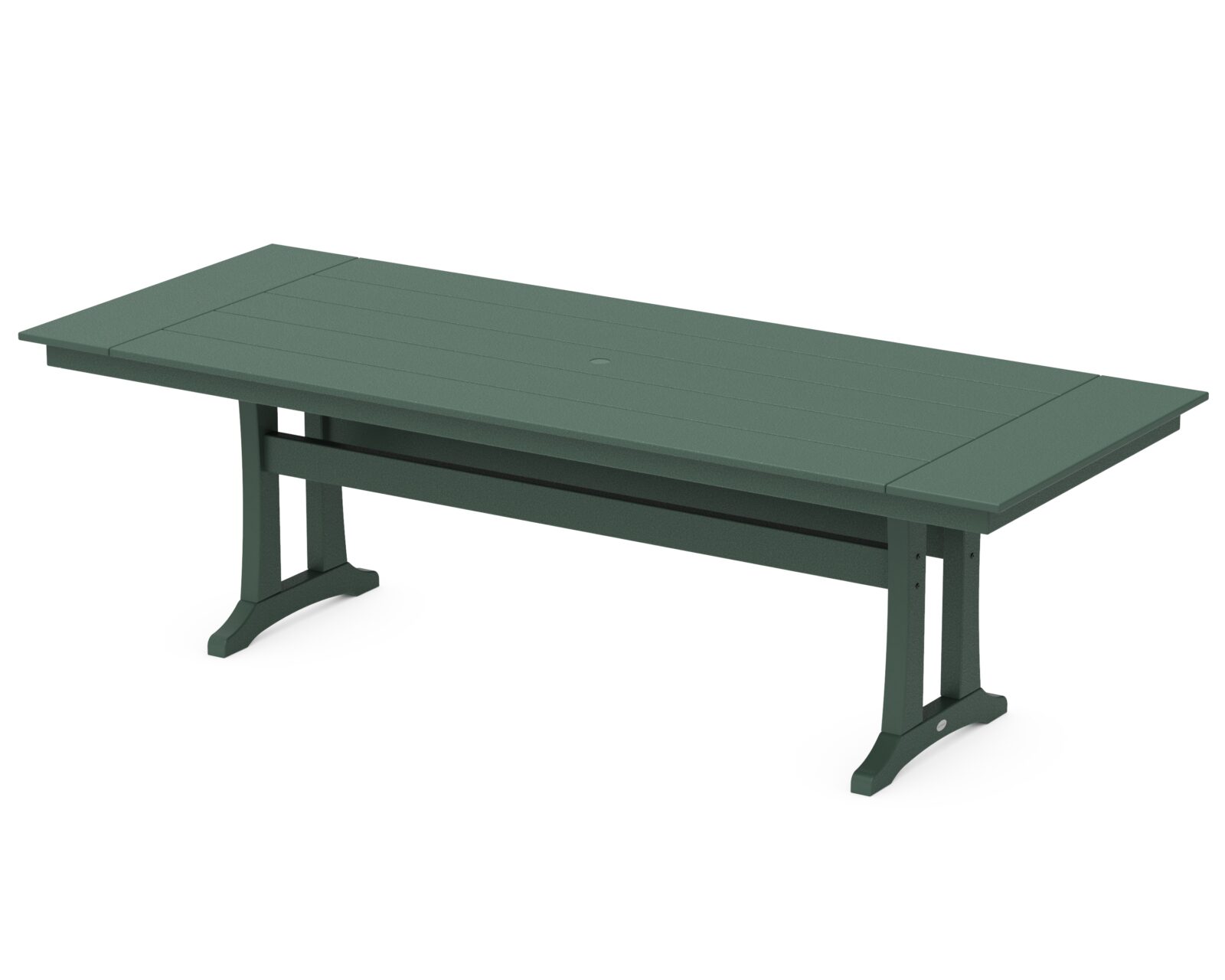 POLYWOOD® Farmhouse Trestle 38" x 96" Dining Table - Image 5