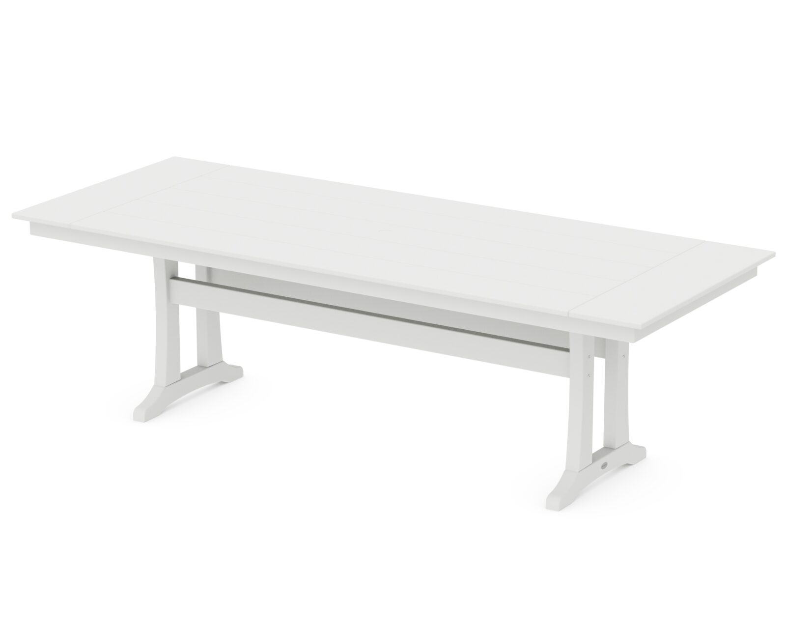 POLYWOOD® Farmhouse Trestle 38" x 96" Dining Table - Image 13