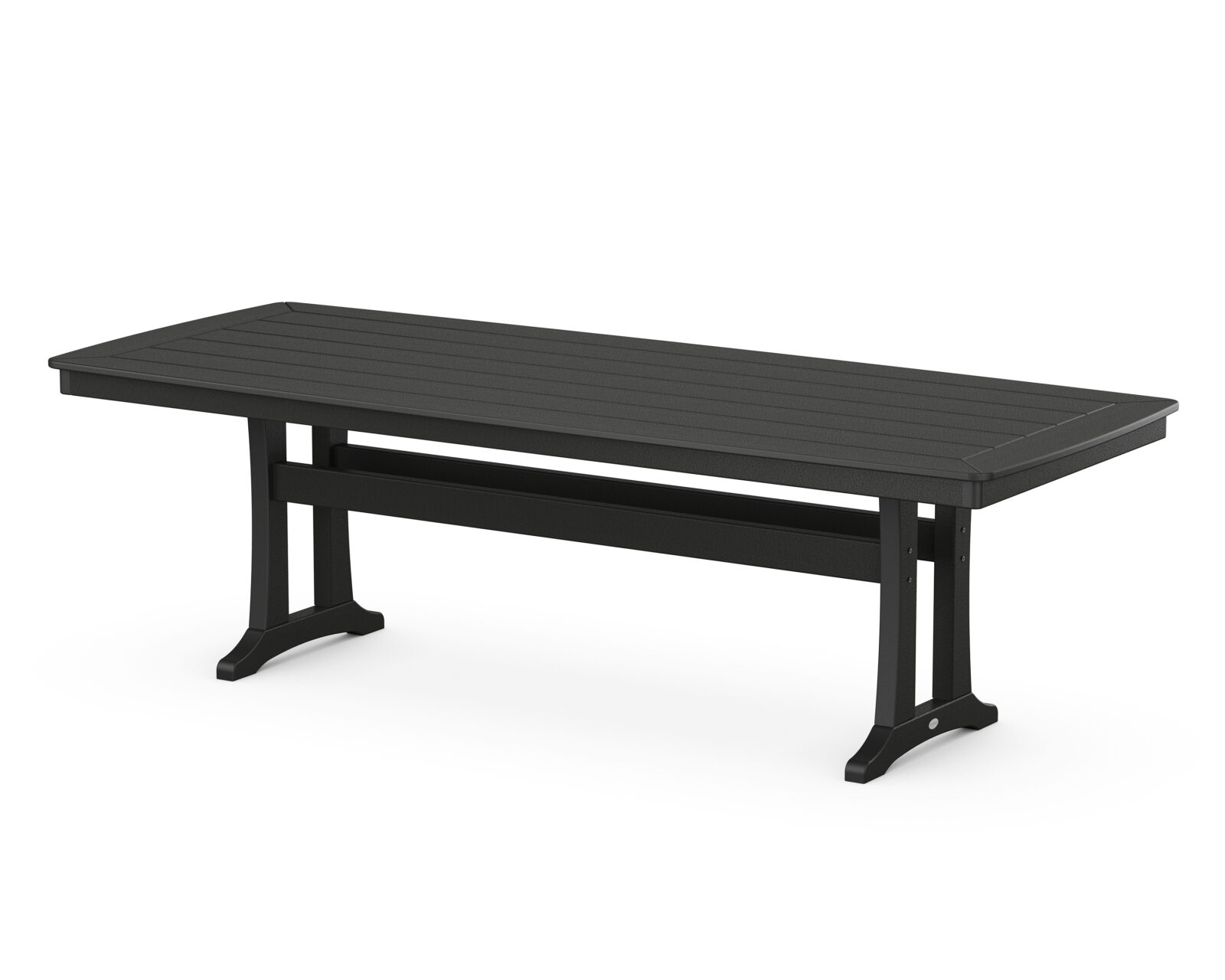 POLYWOOD® Nautical Trestle 39" x 97" Dining Table - Image 4