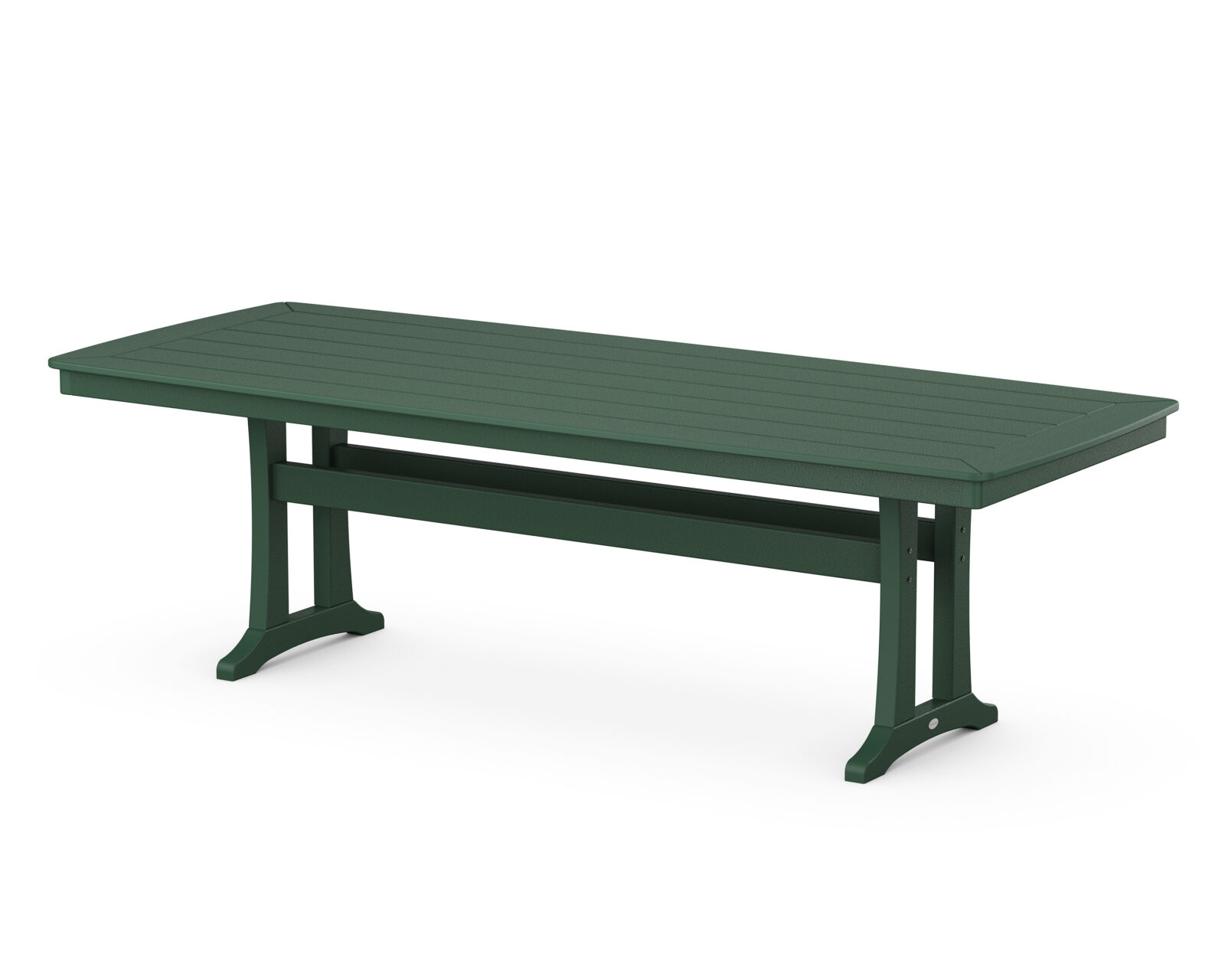 POLYWOOD® Nautical Trestle 39" x 97" Dining Table - Image 5