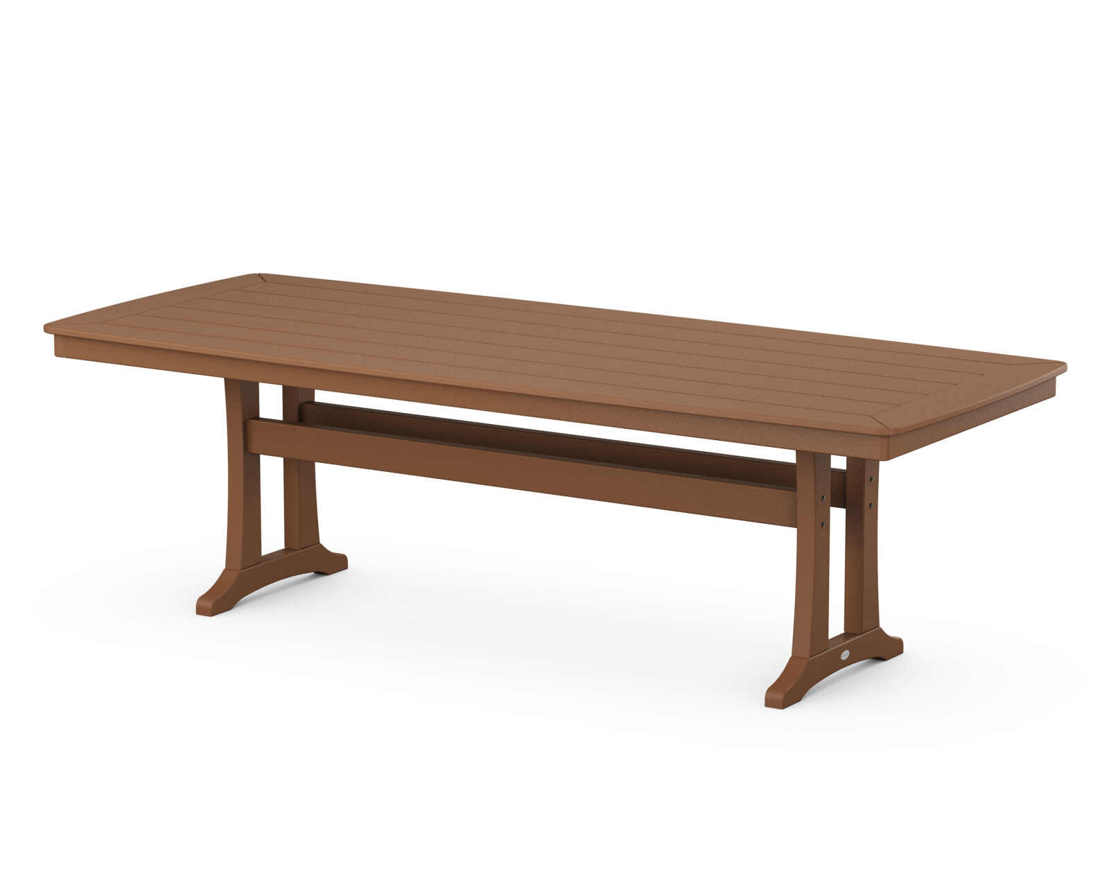 POLYWOOD® Nautical Trestle 39" x 97" Dining Table - Image 9