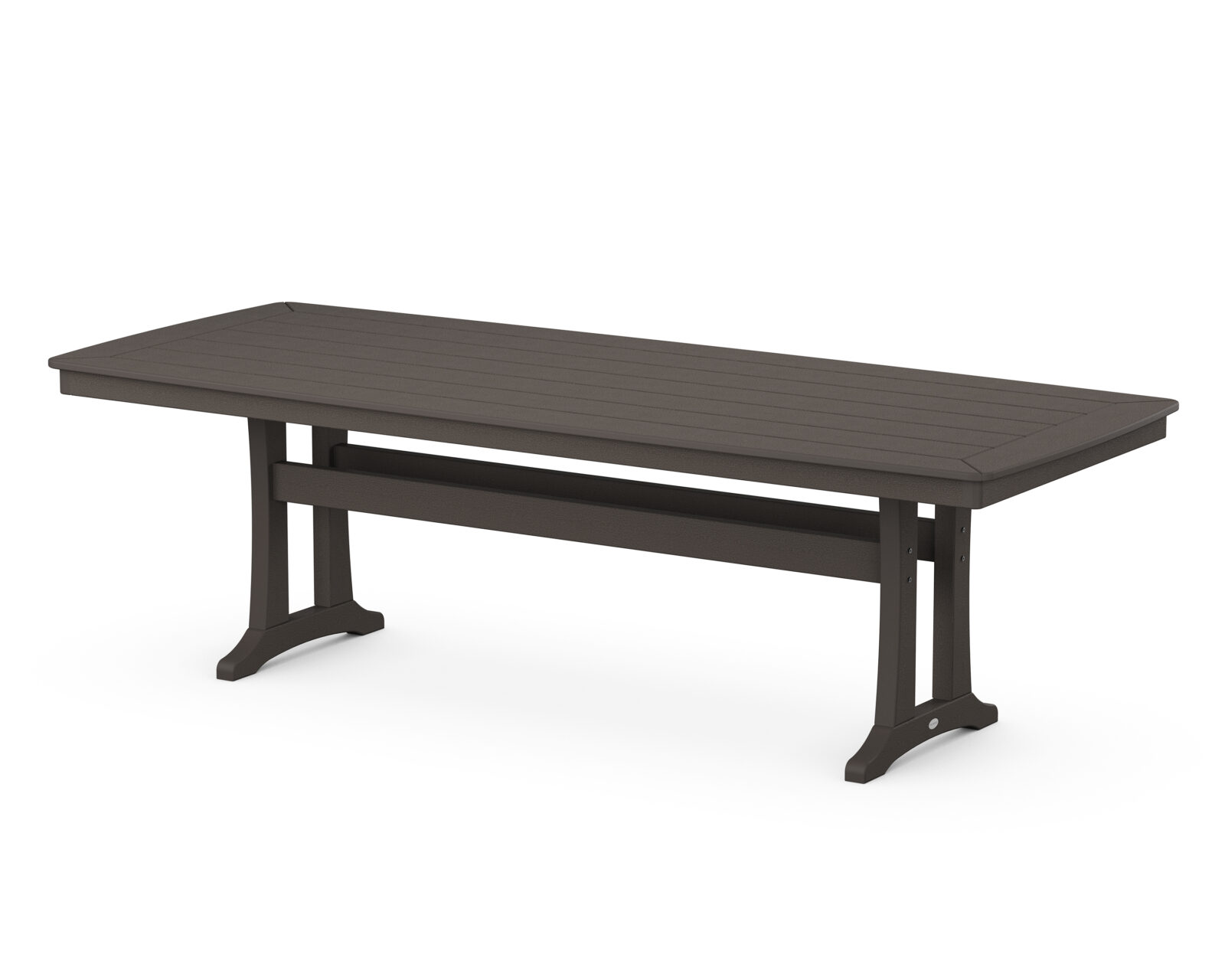 POLYWOOD® Nautical Trestle 39" x 97" Dining Table - Image 10
