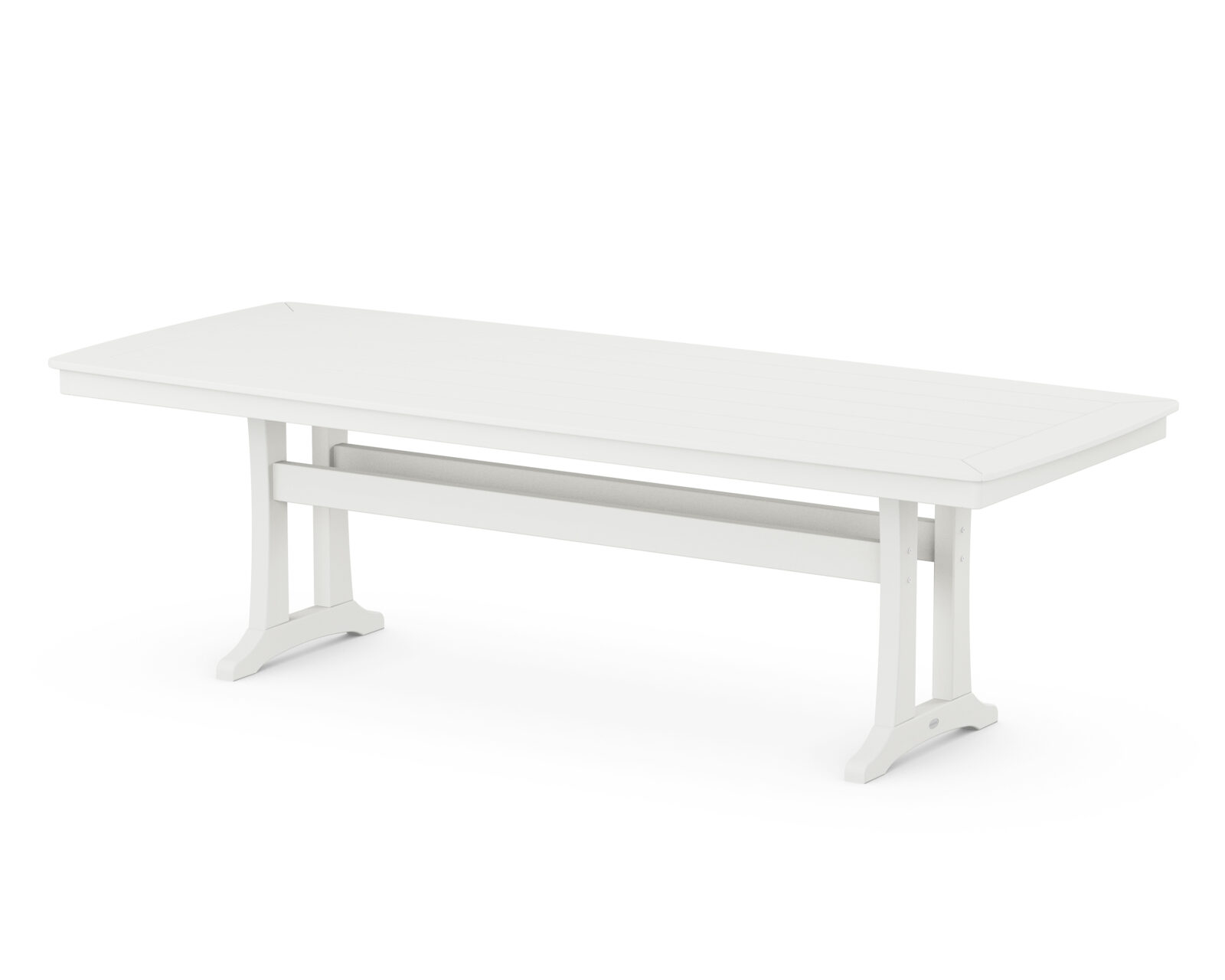 POLYWOOD® Nautical Trestle 39" x 97" Dining Table - Image 12