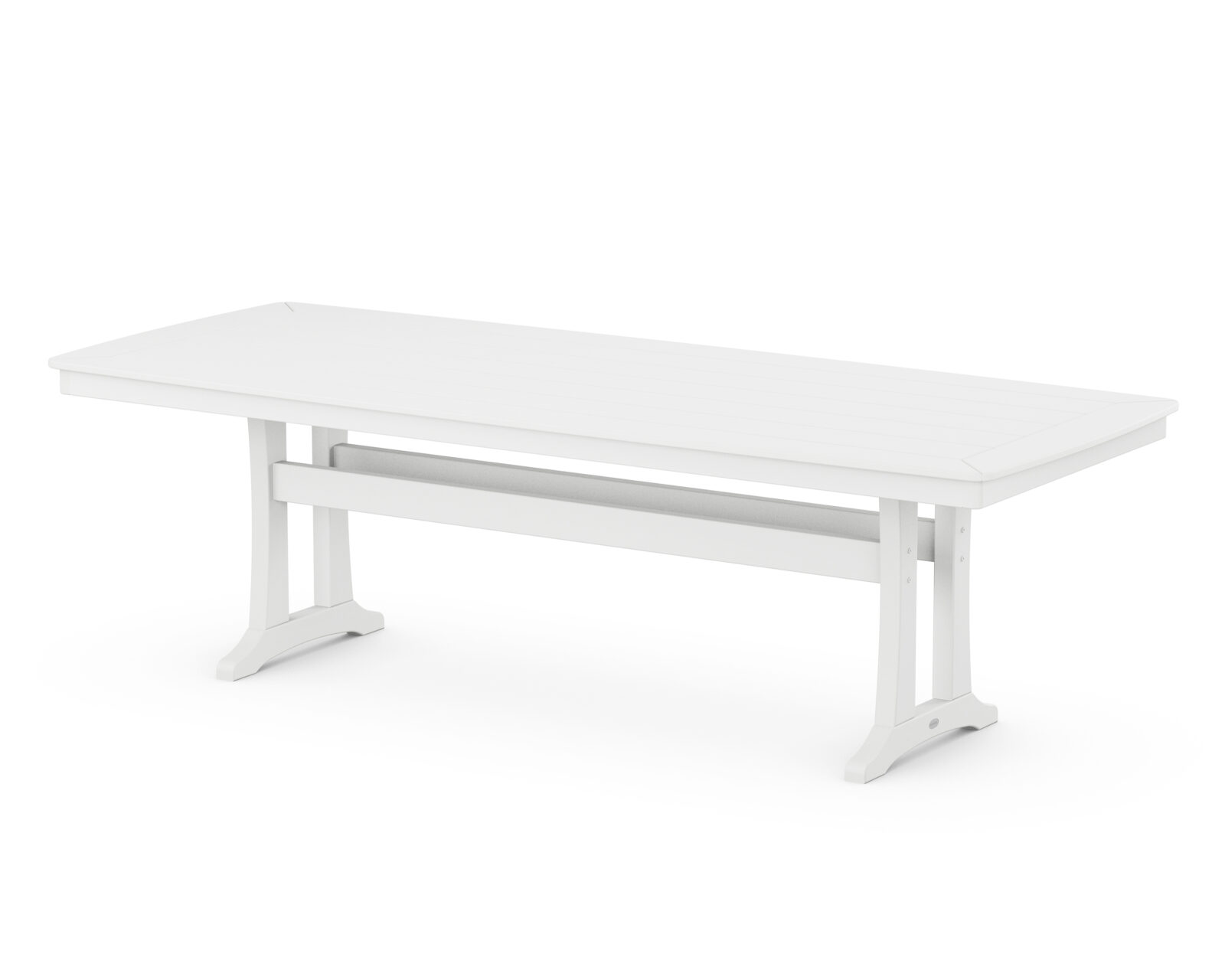 POLYWOOD® Nautical Trestle 39" x 97" Dining Table - Image 13