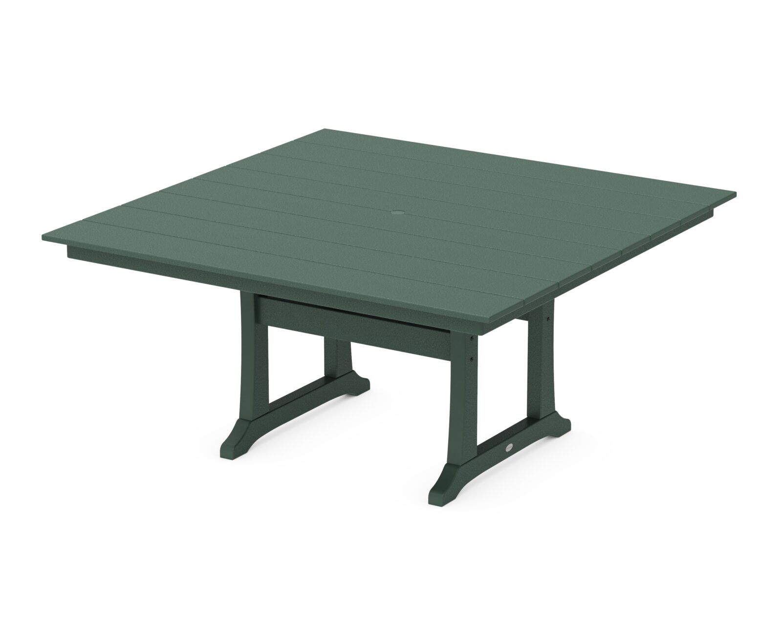 POLYWOOD® Farmhouse Trestle 59" Dining Table - Image 5