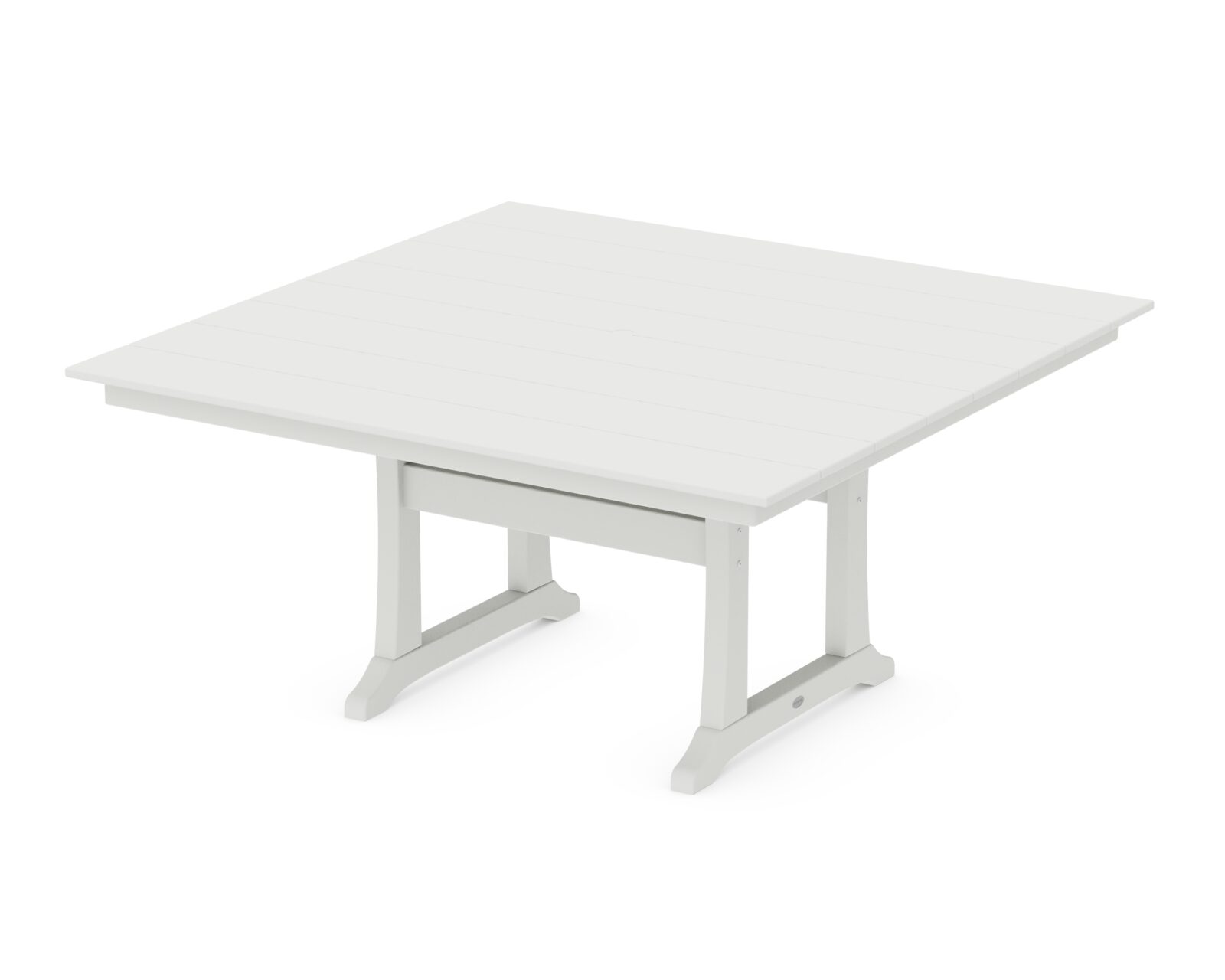 POLYWOOD® Farmhouse Trestle 59" Dining Table - Image 12