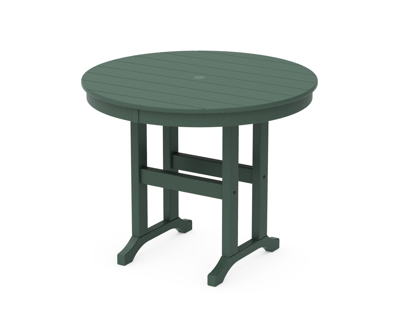 POLYWOOD® 36" Round Farmhouse Dining Table - Image 5
