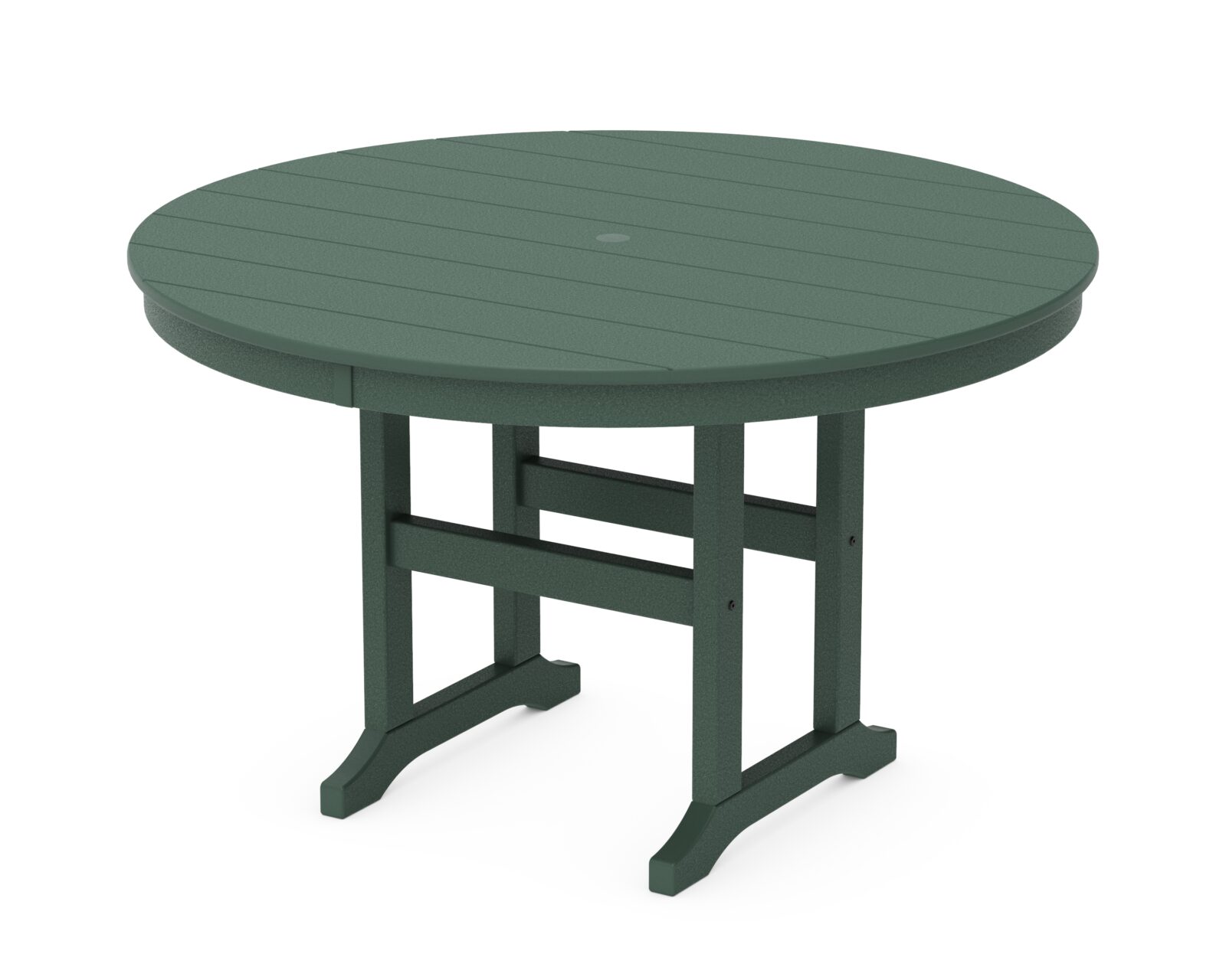 POLYWOOD® 48" Round Farmhouse Dining Table - Image 5