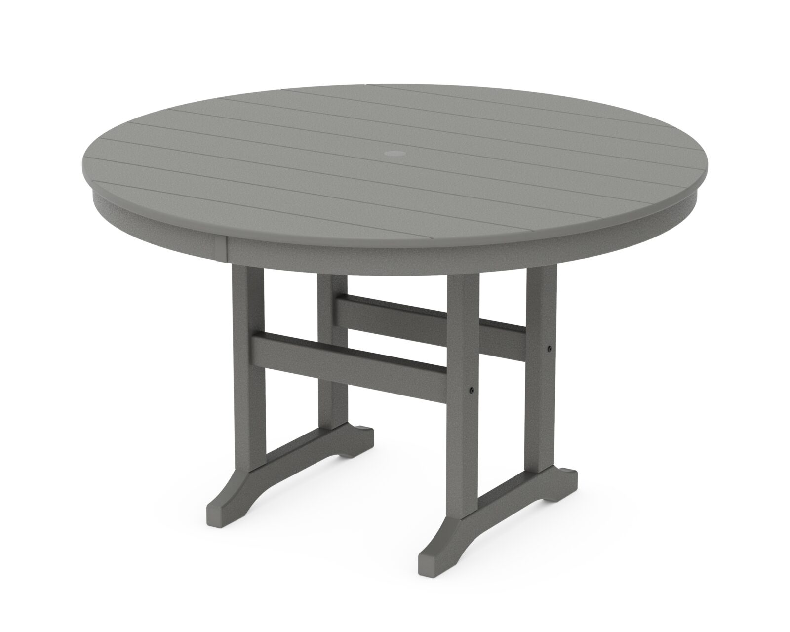 POLYWOOD® 48" Round Farmhouse Dining Table - Image 6
