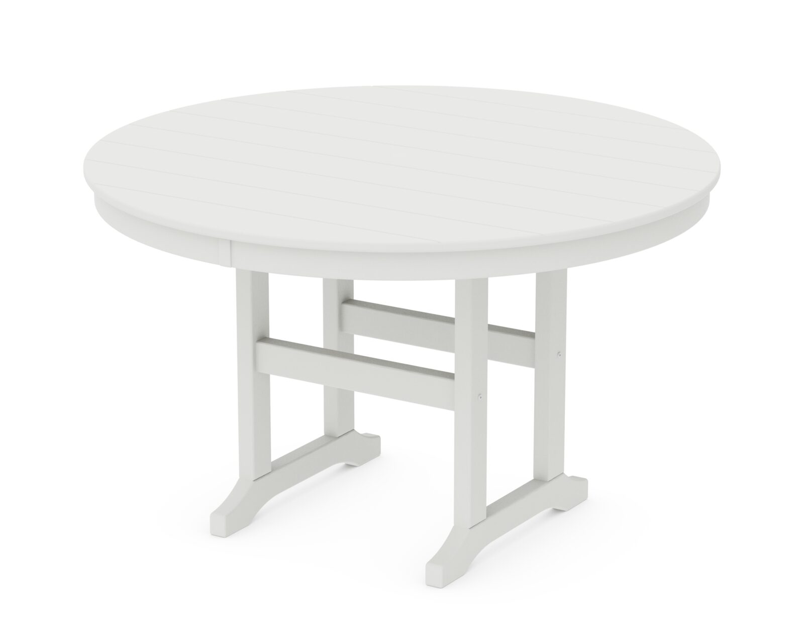 POLYWOOD® 48" Round Farmhouse Dining Table - Image 12