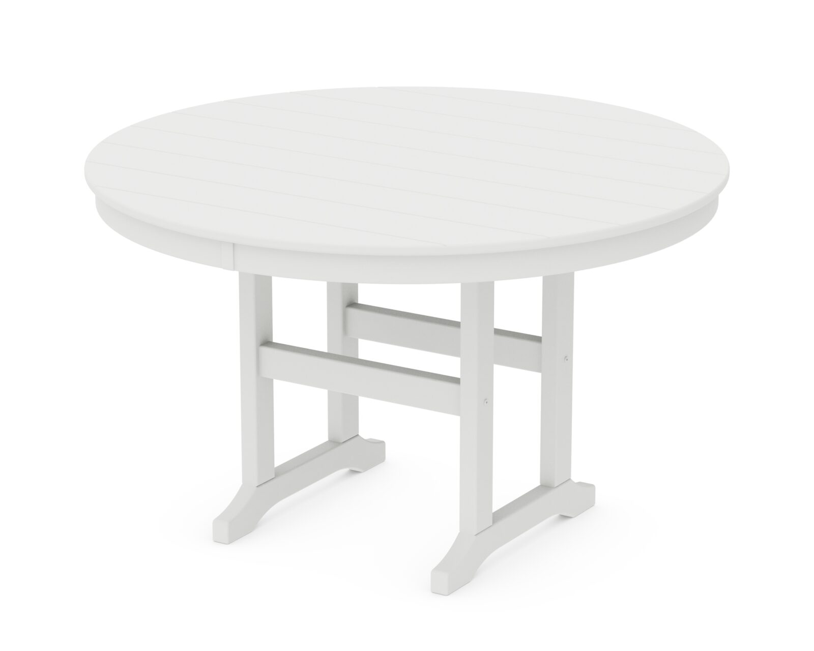 POLYWOOD® 48" Round Farmhouse Dining Table - Image 13