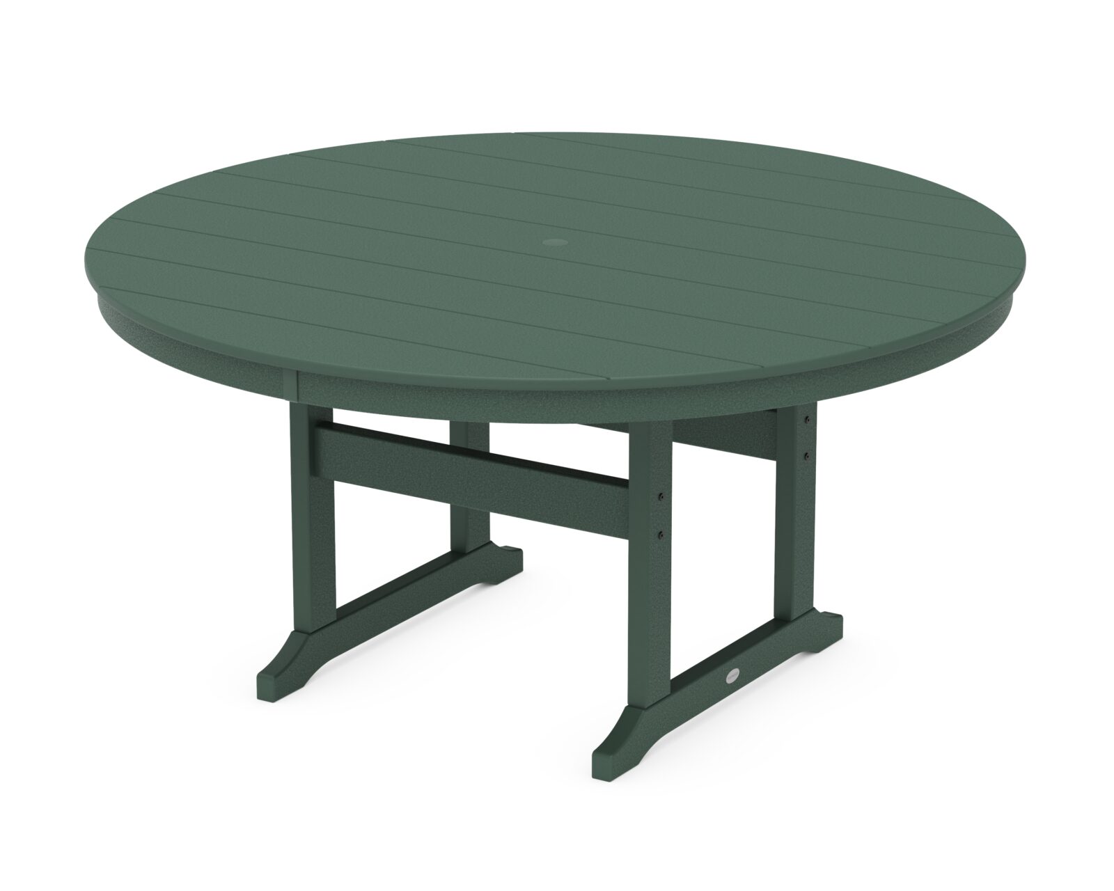 POLYWOOD® 60" Round Farmhouse Dining Table - Image 2