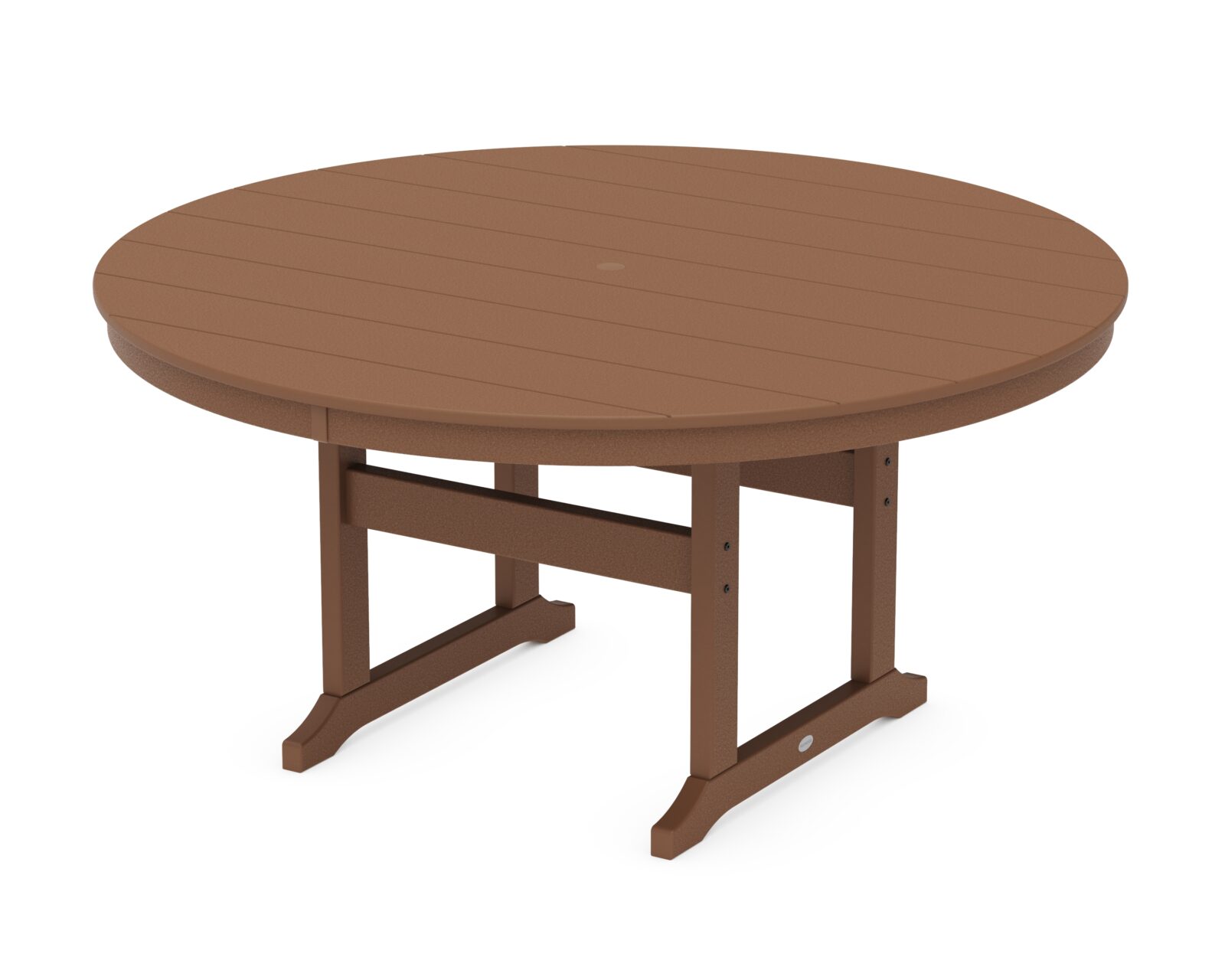 POLYWOOD® 60" Round Farmhouse Dining Table - Image 9